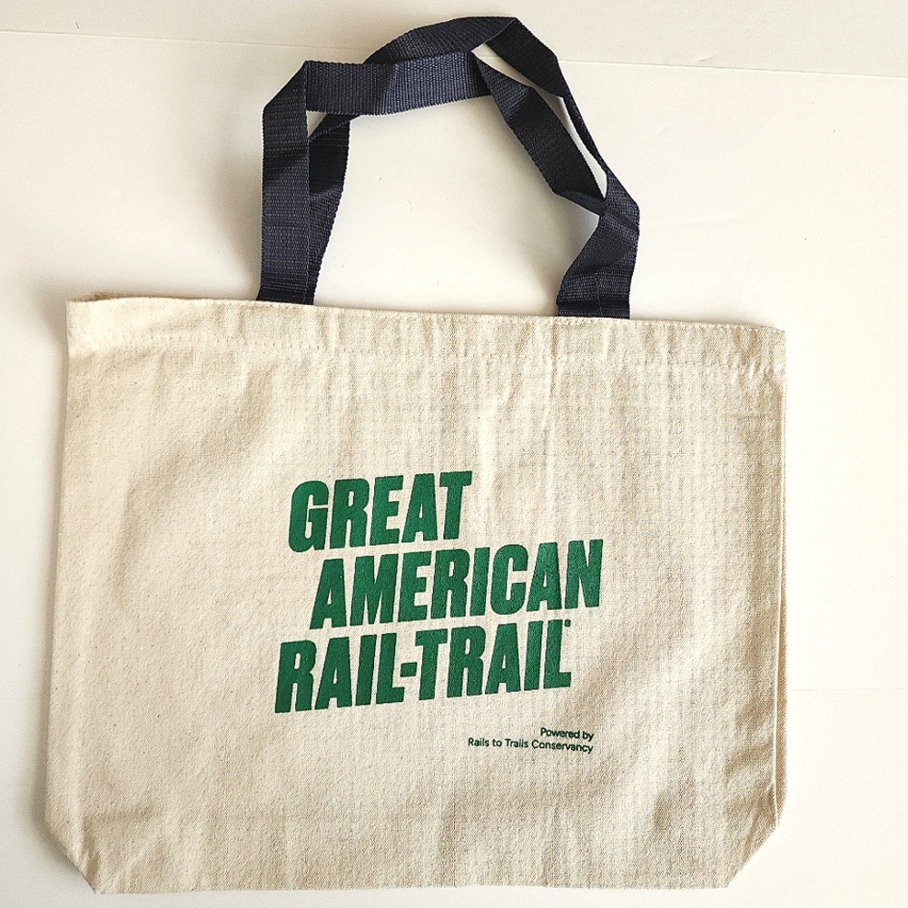 Canvas Tote - Cream and Black